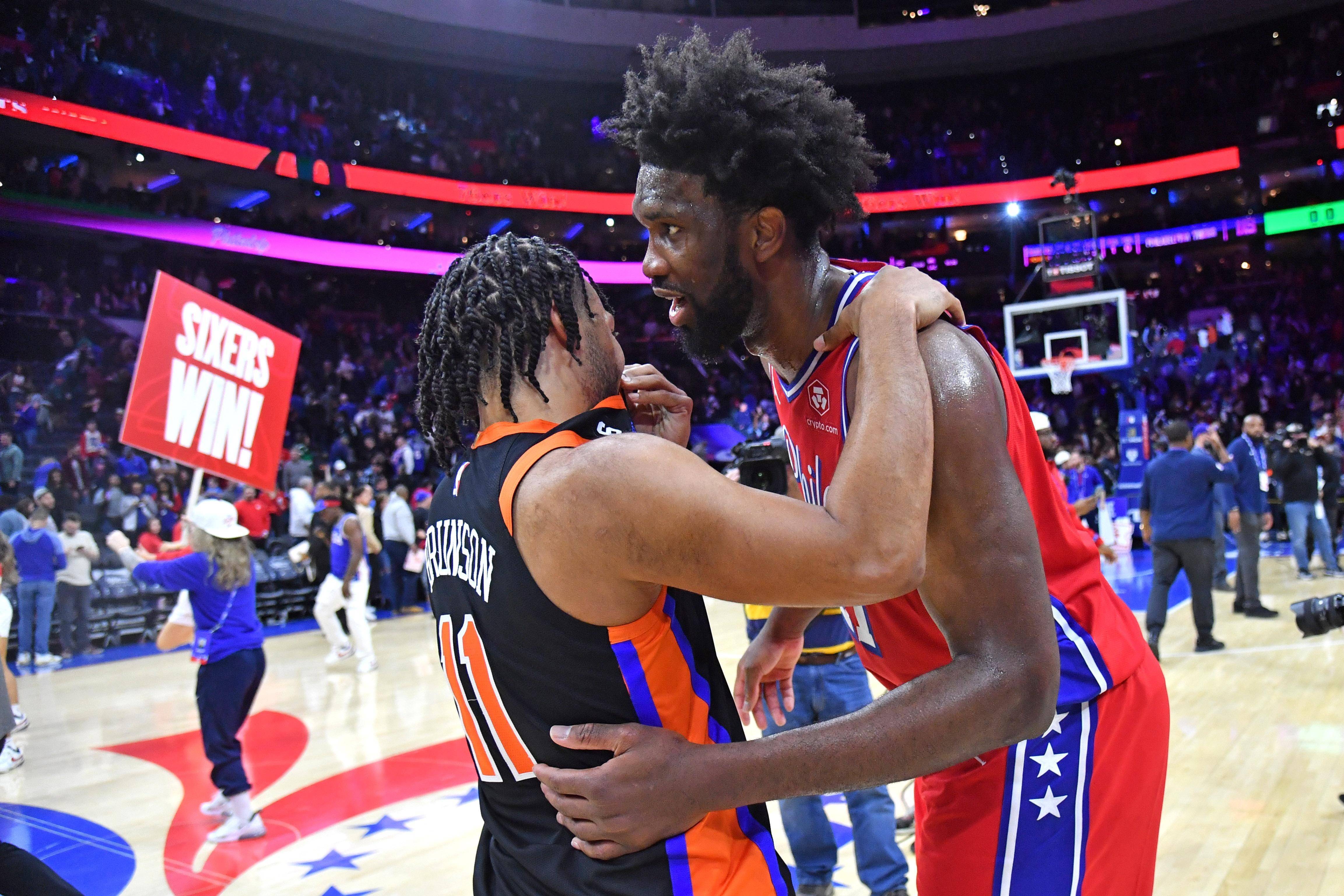 尼克斯队球员训练备战季前赛