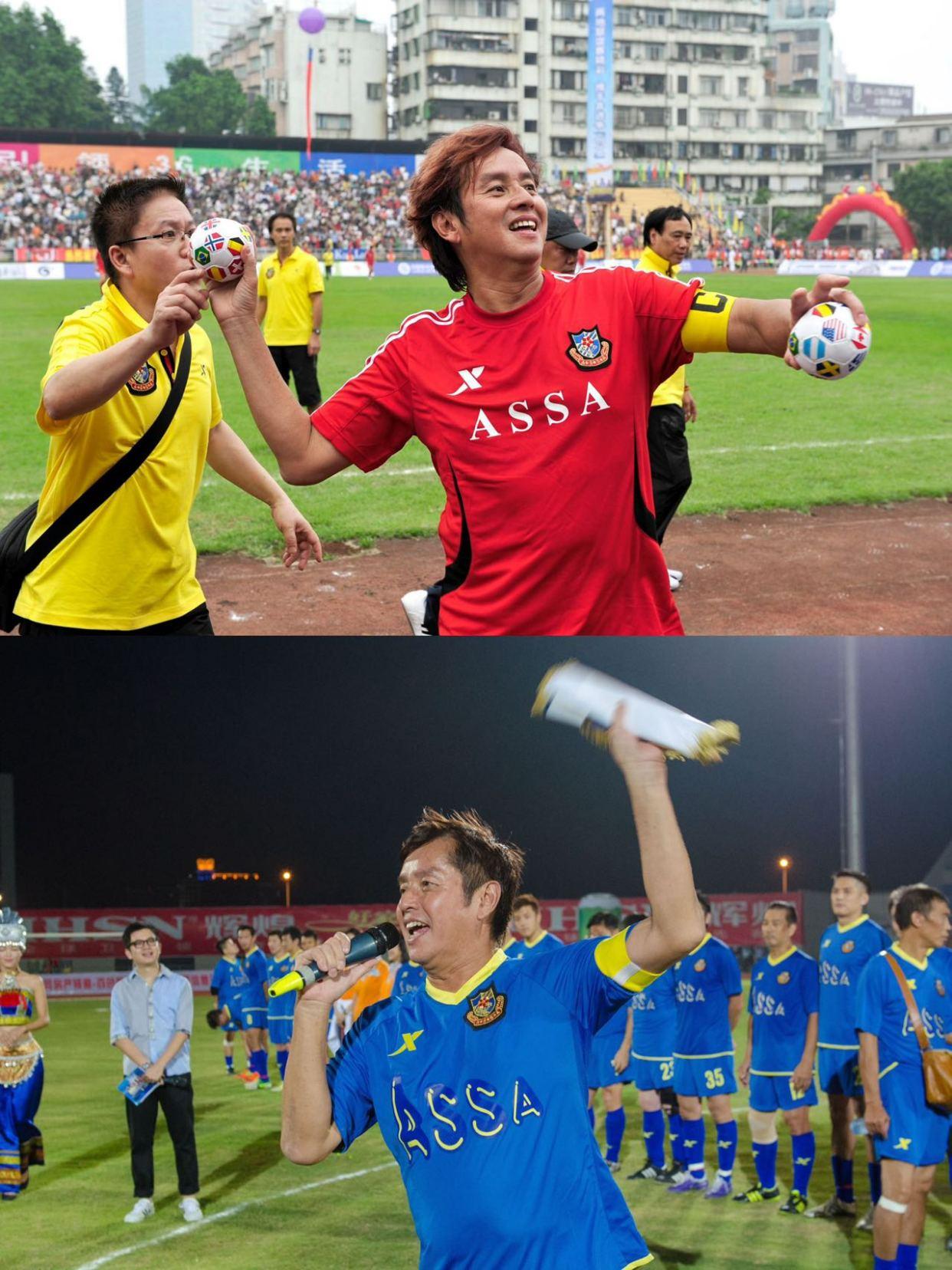 足球明星现身作秀节目,引发热议 足球明星现身作秀节目,引发热议